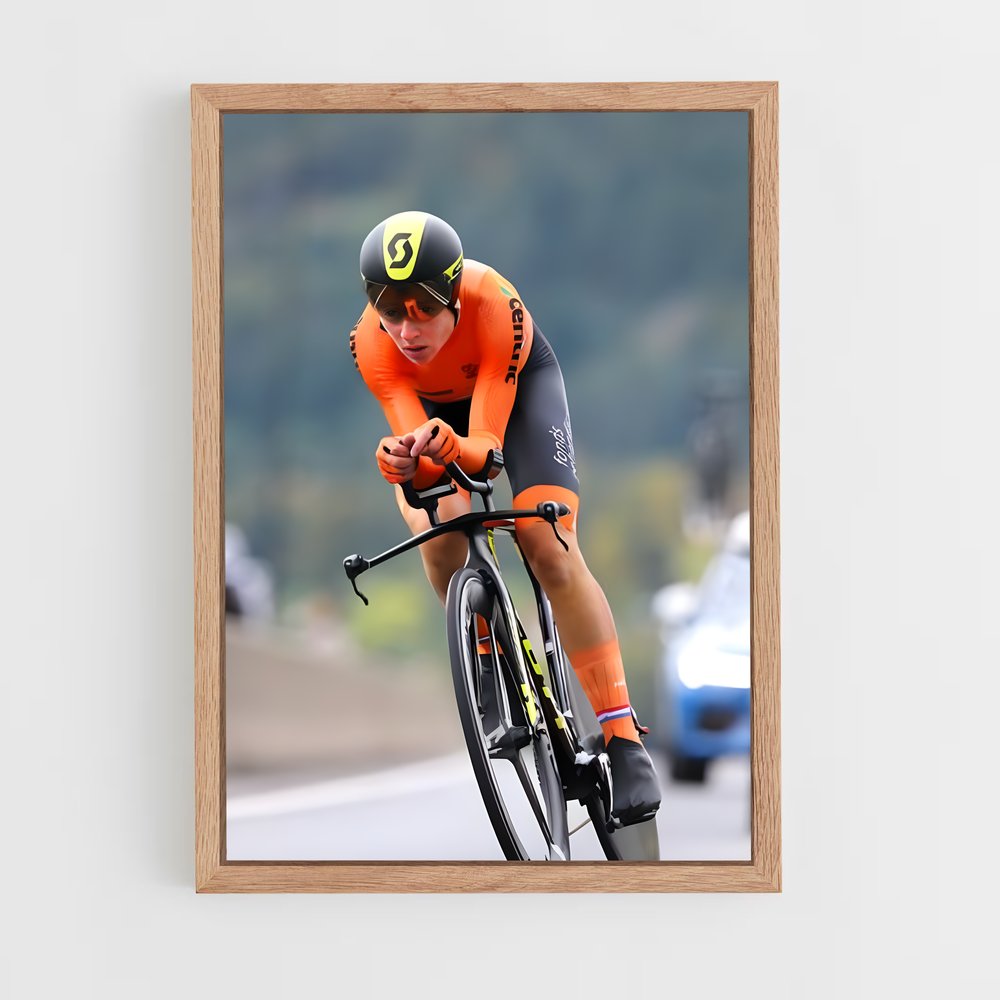 Poster La Piste Énergique – affiche Cyclisme (vue 4)